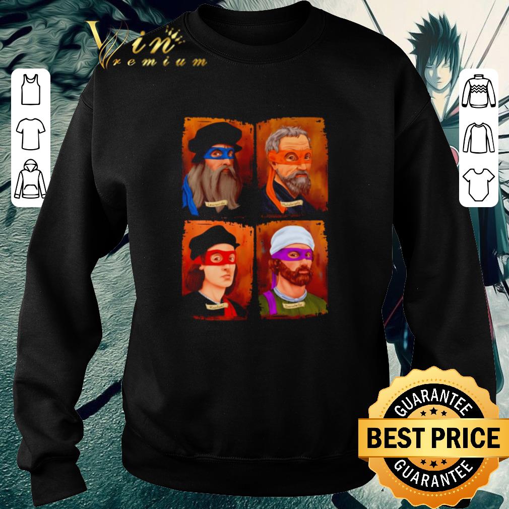 Awesome Teenage Mutant Ninja Turtles Leonardo Raffaello Donatello Michelangelo shirt 6 Awesome Teenage Mutant Ninja Turtles Leonardo Raffaello Donatello Michelangelo shirt