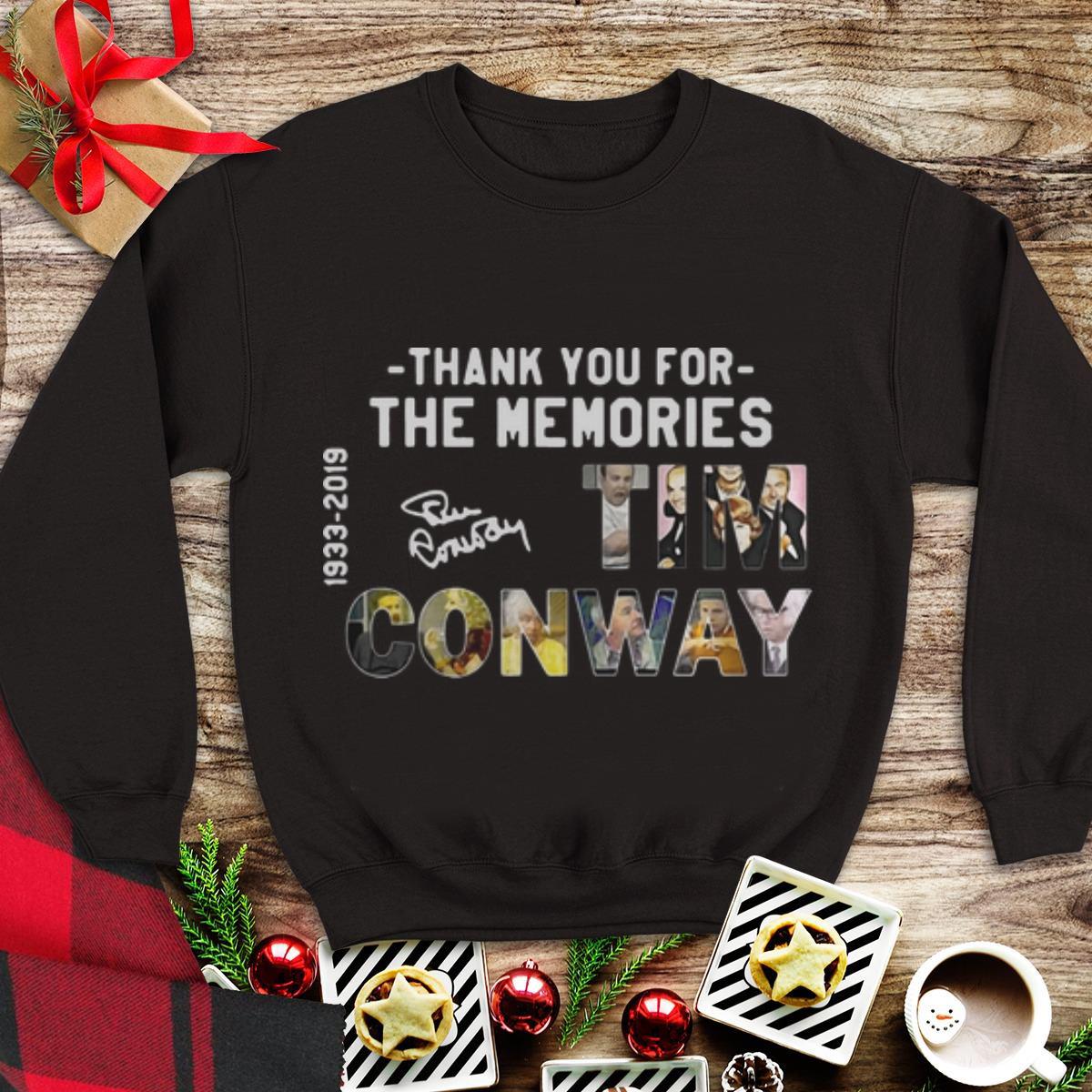 Awesome Thank You For The Memories Tim Conway 1933–2019 Signature shirt