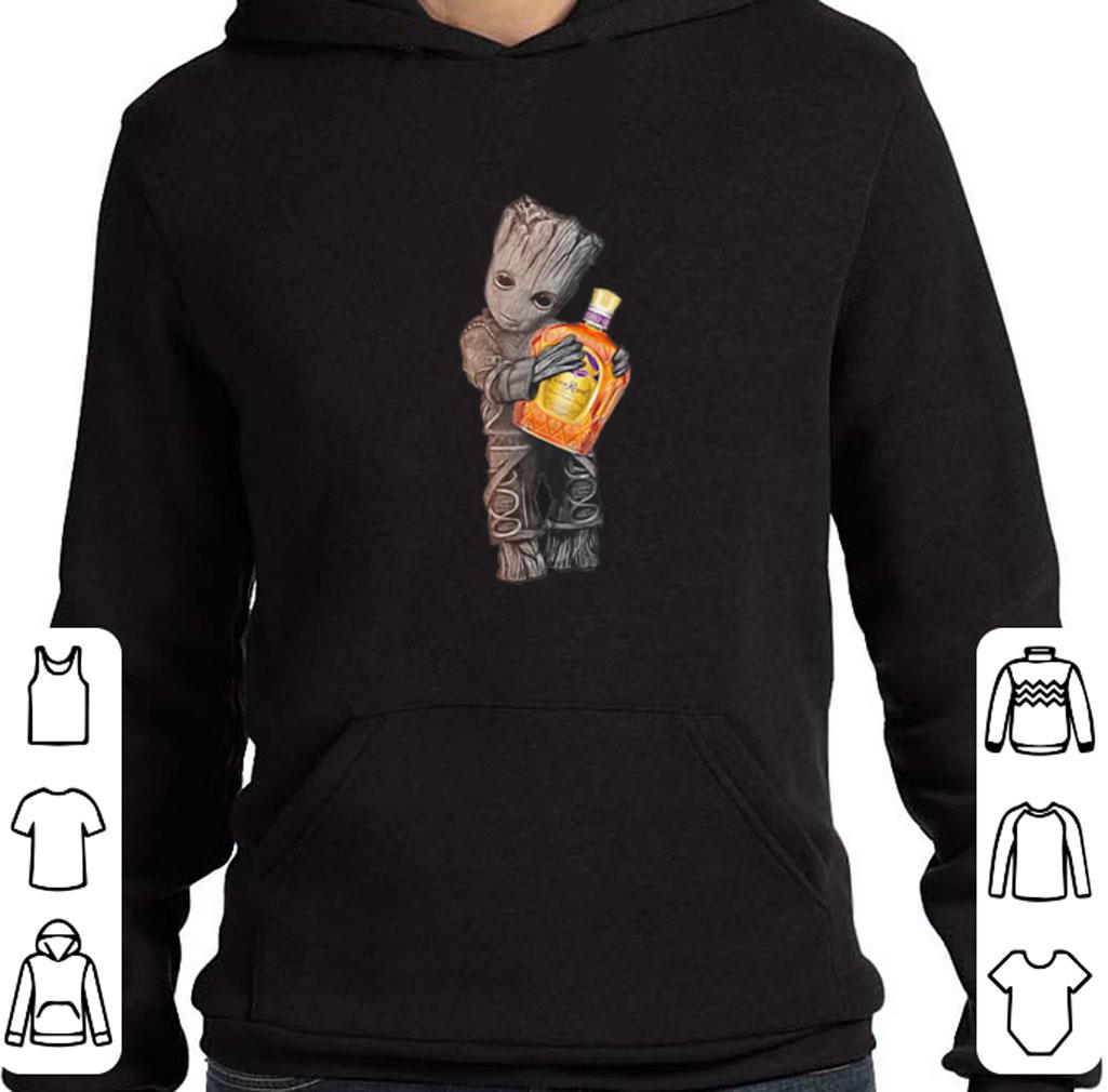 Funny Baby Groot hug Crown Royal shirt 6 Funny Baby Groot hug Crown Royal shirt