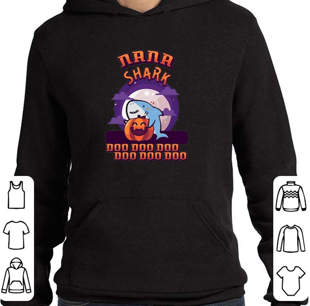 Funny Nana shark doo doo doo Pumpkin Halloween shirt 6 Funny Nana shark doo doo doo Pumpkin Halloween shirt