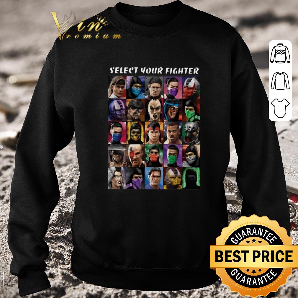Funny Select Your Fighter UMK3 shirt 2 Funny Select Your Fighter UMK3 shirt