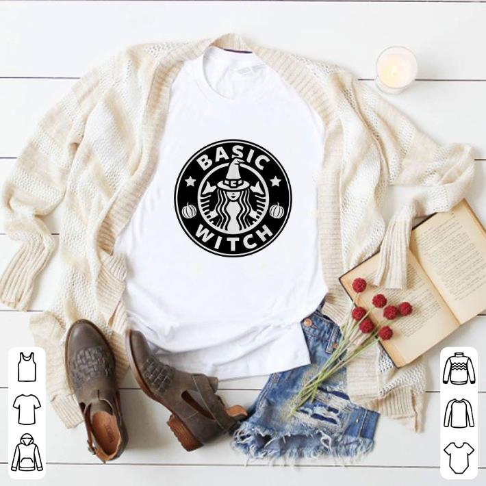 Funny Starbucks basic witch shirt