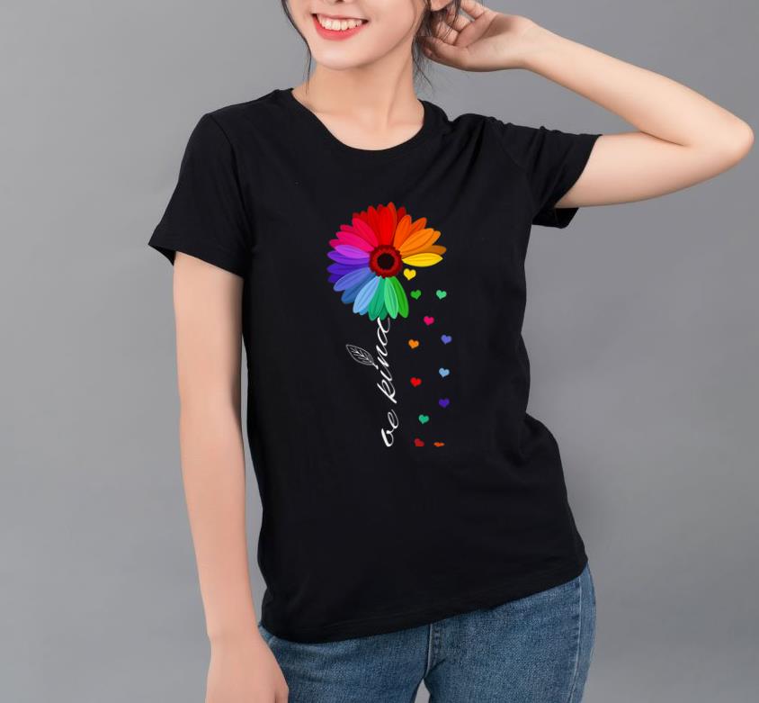 Hot Choose Kindness Colorful Sunflower Anti-bullying Be Kind shirt