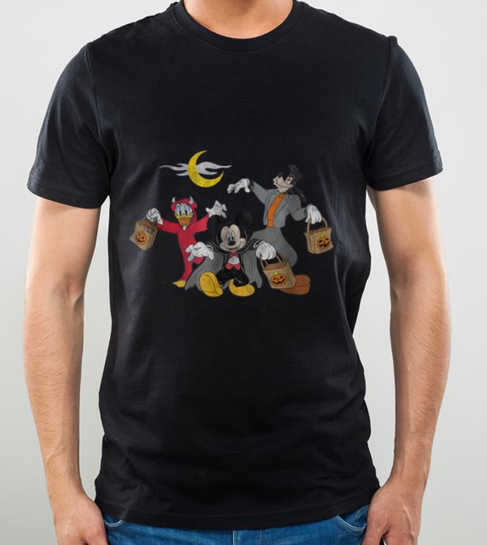 Hot Disney Mickey goofy Donald Halloween Squad shirt