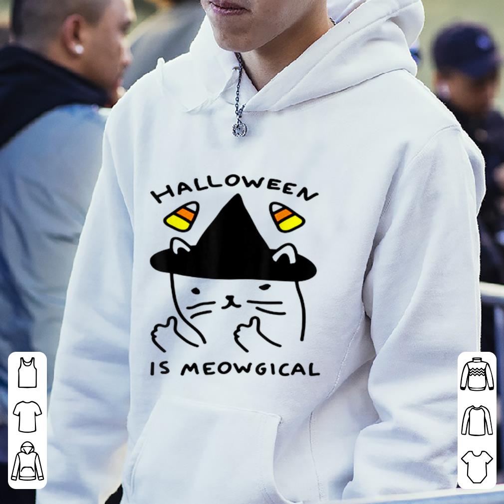 Hot HALLOWEEN IS MEOWGICAL shirt