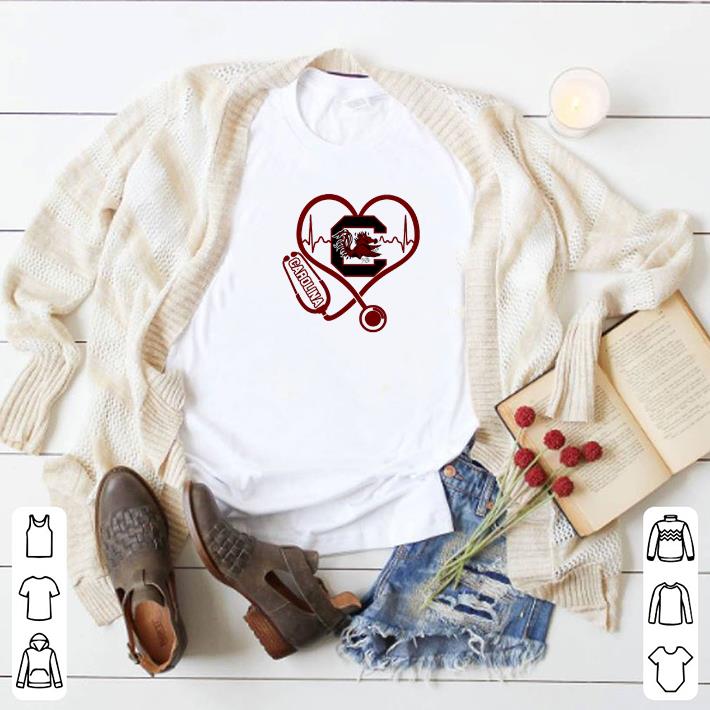 Hot Heartbeat love Carolina Gamecocks nurse shirt 6 Hot Heartbeat love Carolina Gamecocks nurse shirt