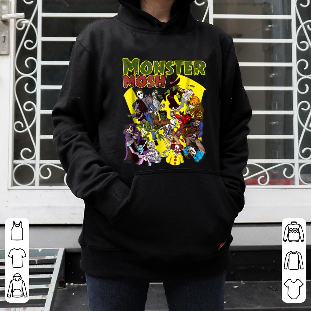 Hot Monster Horror Movie Parody Halloween Group shirt