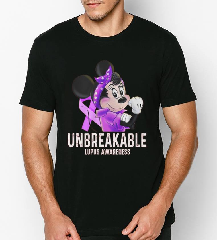 Hot Unbreakable Lupus Awareness Minnie Mouse shirt