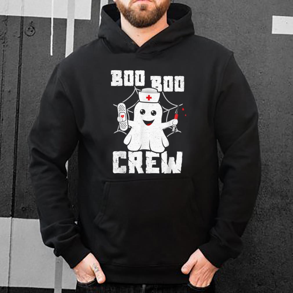 Nice Boo Boo Crew Ghost Nurse Costume Girls Funny Halloween shirt