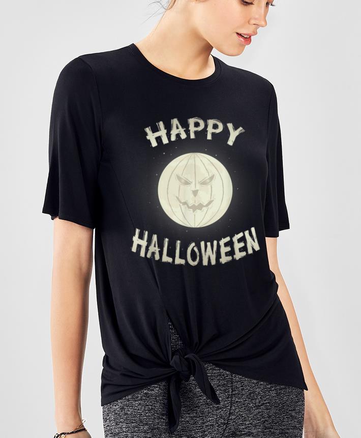 Nice Halloween Pumpkin Moon Mens, Womens, Kids shirt