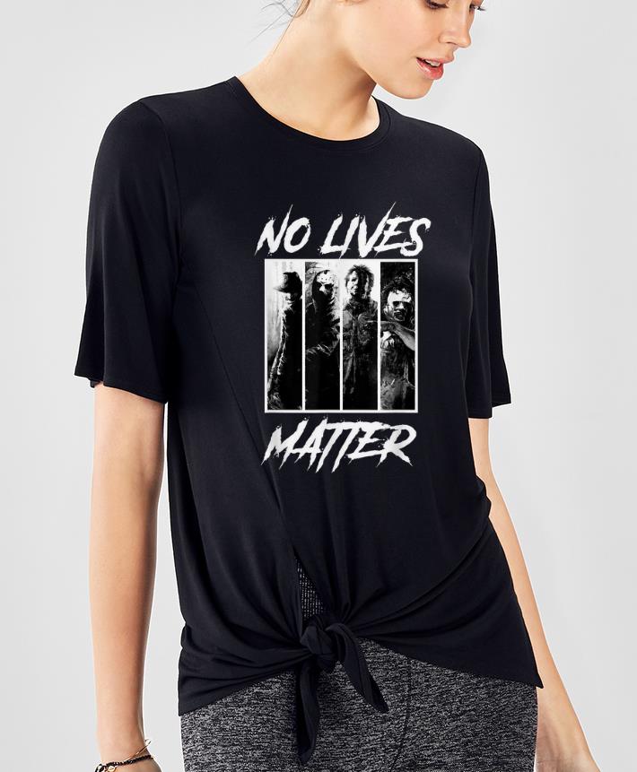 Nice No Lives Matter Slashers-Michael-Myers Halloween Horror shirt