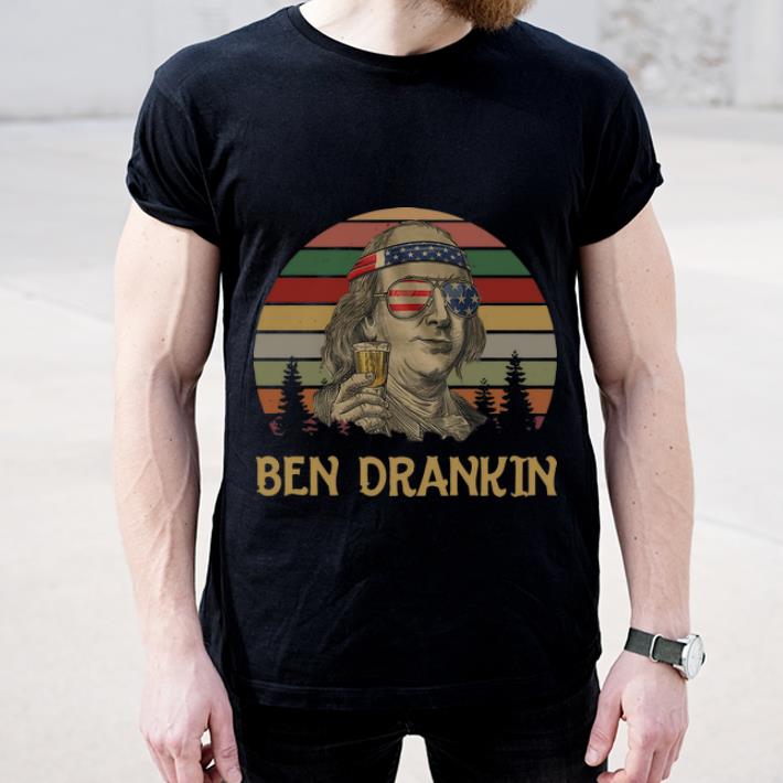 Official American Sunset Ben Drankin Benjamin Franklin shirt