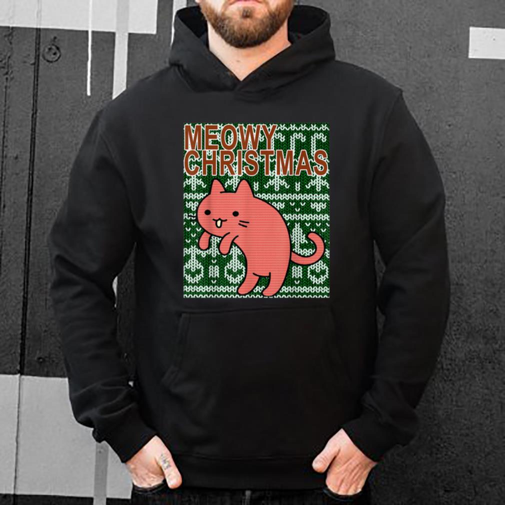 Official Christmas Ugly Cat shirt