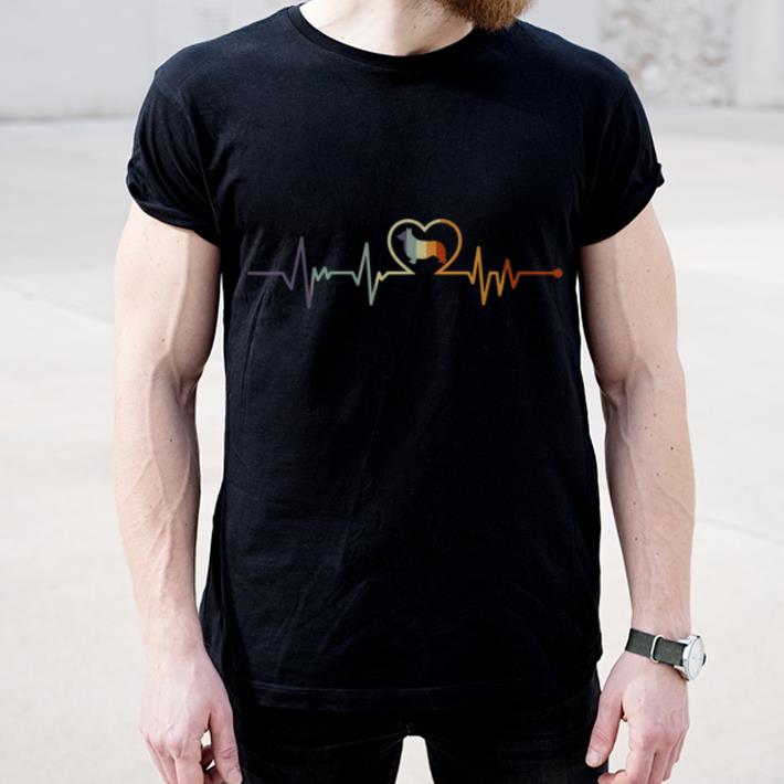 Original Birthday and Christmas Gift Vintage Corgi Heartbeat shirt