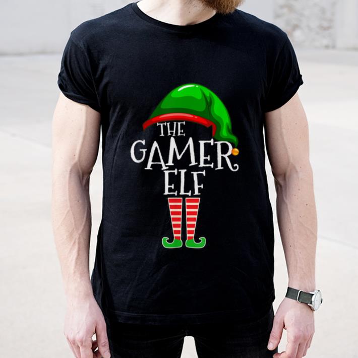 Original Gamer Elf Family Matching Group Christmas Gift Video Game shirt