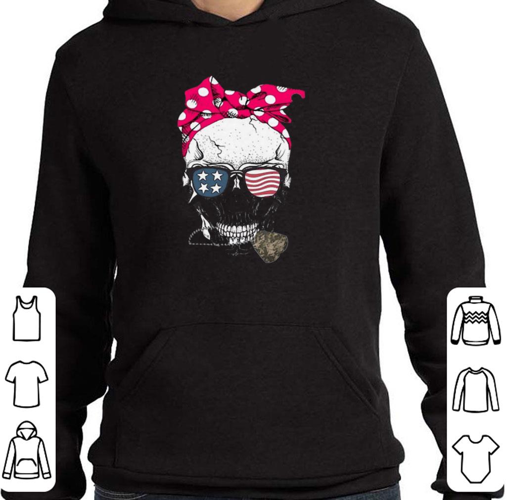 Original Girl Veteran Skull American flag shirt 6 Original Girl Veteran Skull American flag shirt
