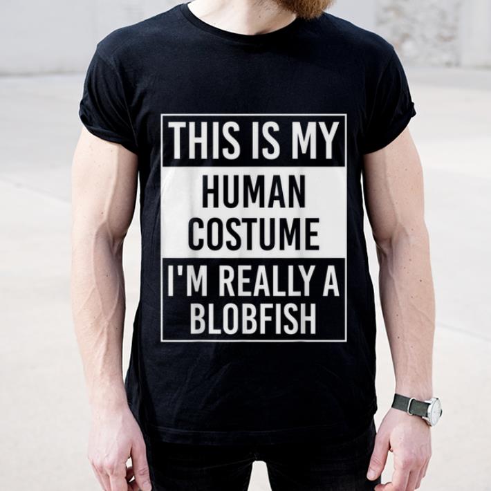Original I'm Really Blobfish Funny Christmas Gift design shirt