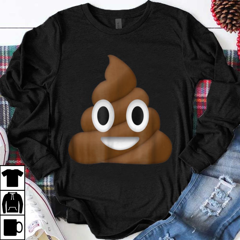 Original Poop Emoji Costume Funny Halloween shirt