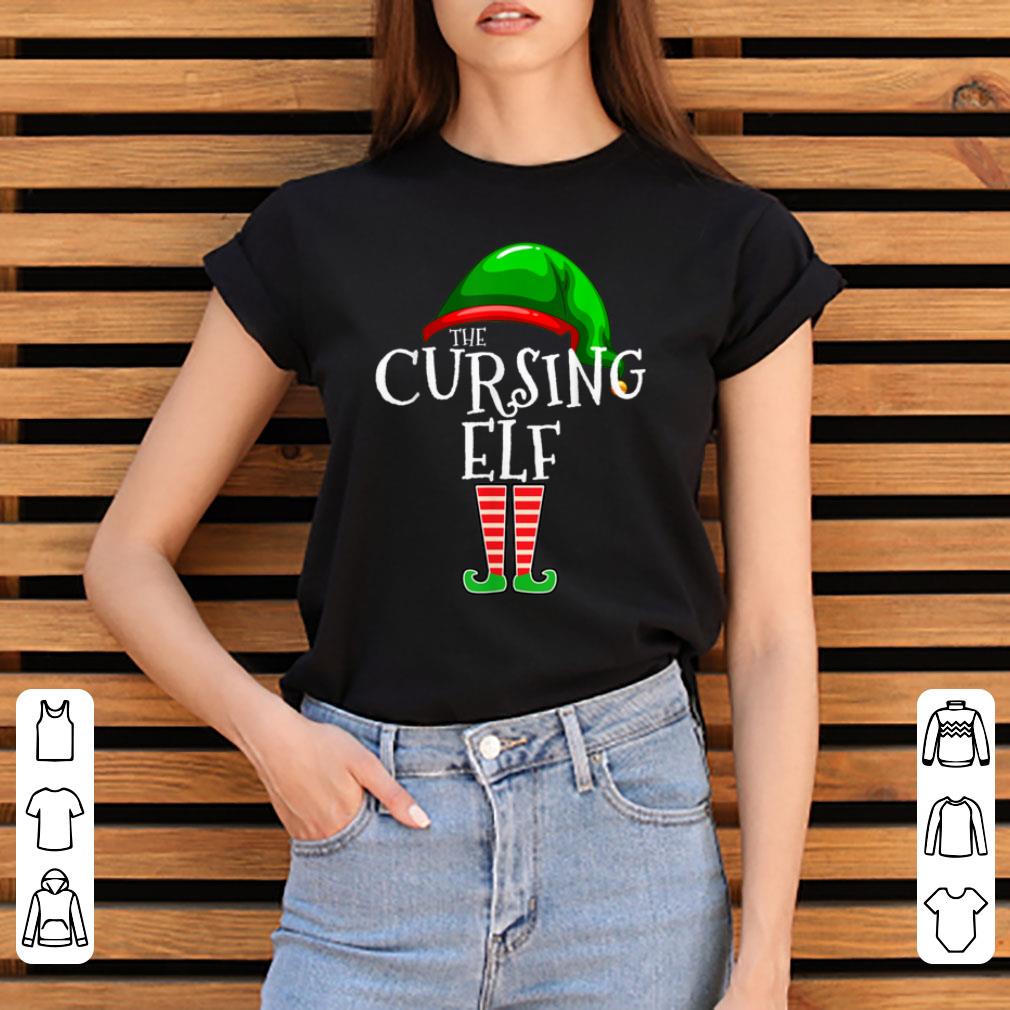 Original The Cursing Elf Family Matching Group Christmas Gift Funny shirt