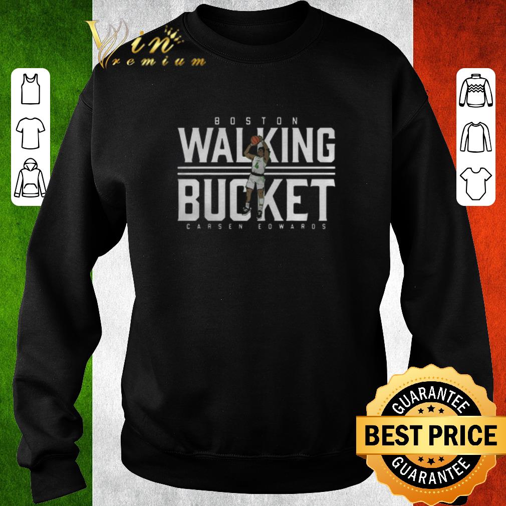 Premium Carsen Edwards Boston Walking Bucket shirt