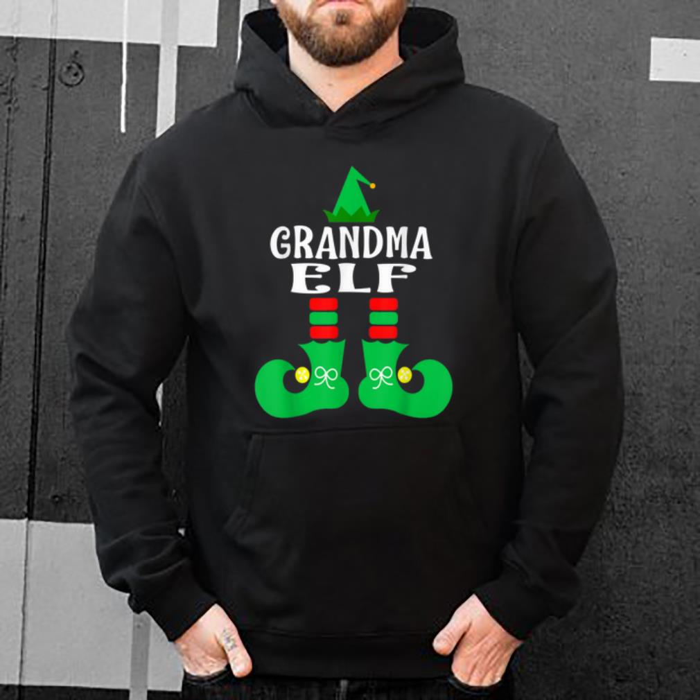 Premium Grandma ELF Matching Family Christmas Group Ugly shirt