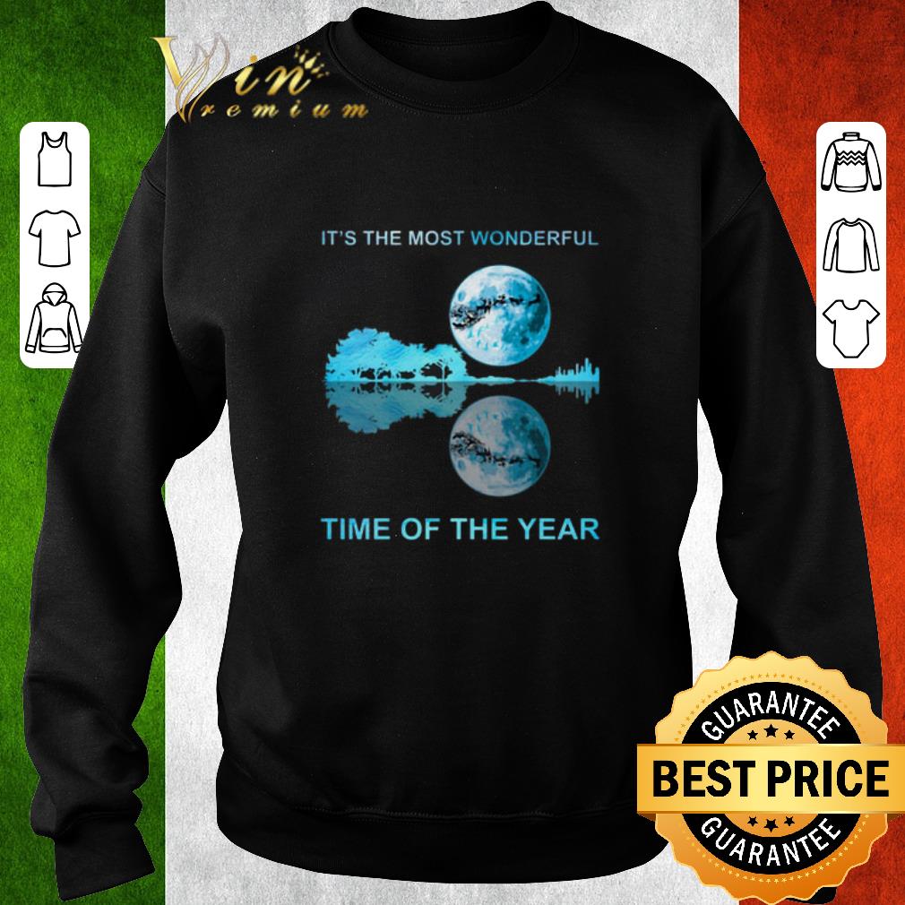 Premium Moon Christmas It's the most wonderful time of the year guitar lake shirt 6 Premium Moon Christmas It's the most wonderful time of the year guitar lake shirt