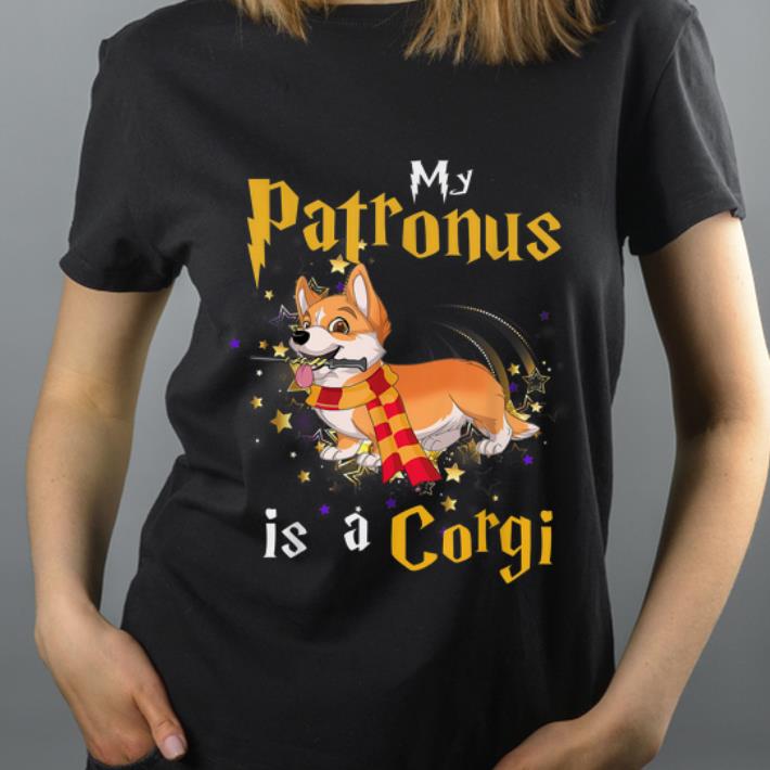 Premium My Patronus Is a Corgi Halloween and Christmas Gift shirt