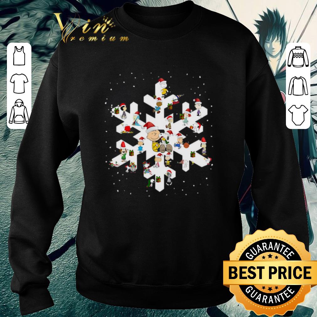 Premium Peanuts Snowflakes Christmas shirt