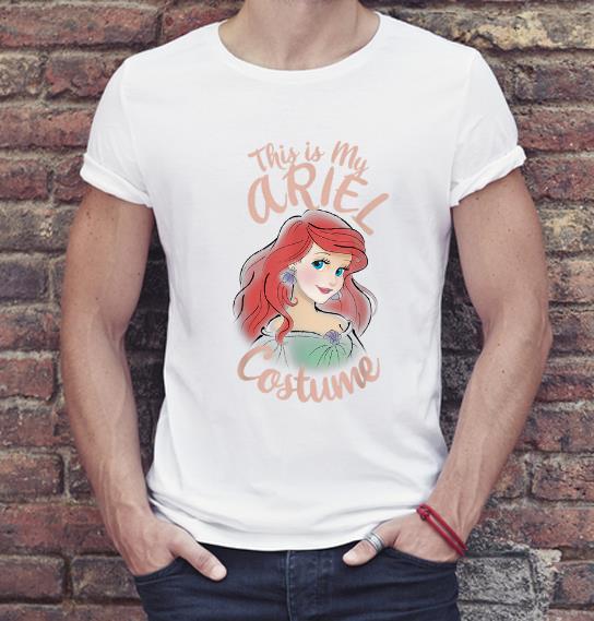 Pretty Disney The Little Mermaid Ariel This Is My Costume Halloween shirt