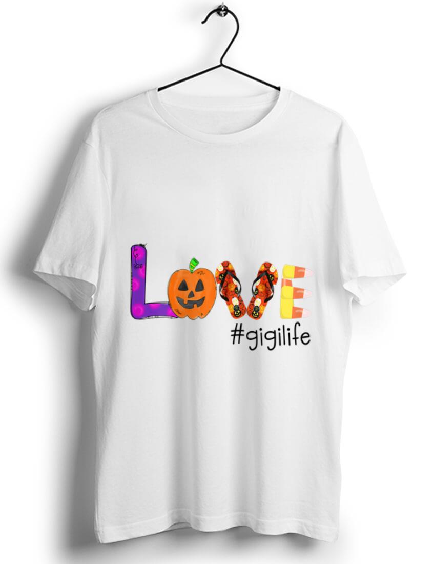 Pretty Gigilife Pumpkin and Flip Flop shirt