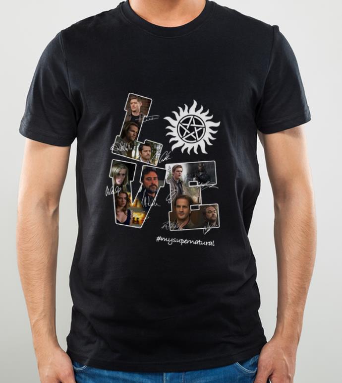 Pretty Love My Supernatural Signatures shirt