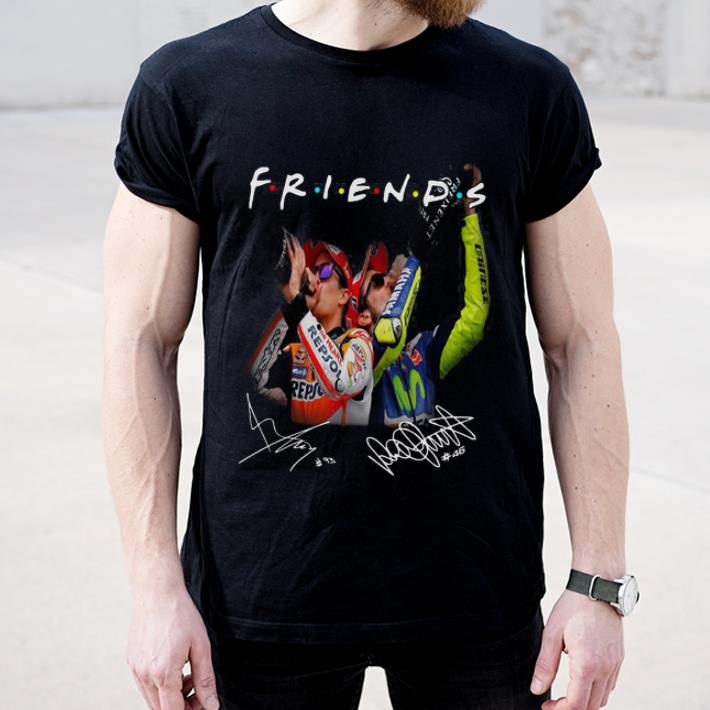 Pretty Marc Márquez Valentino Rossi Friends Signature shirt