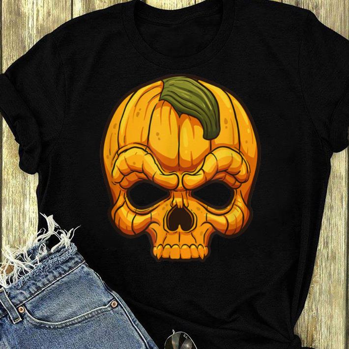 Pretty Scary Halloween Inspired Pumpkin Mask Trick or Treat Gift shirt