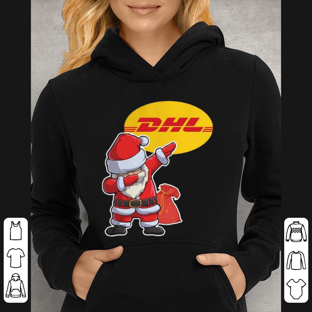 Top Dabbing Santa Claus DHL Christmas shirt