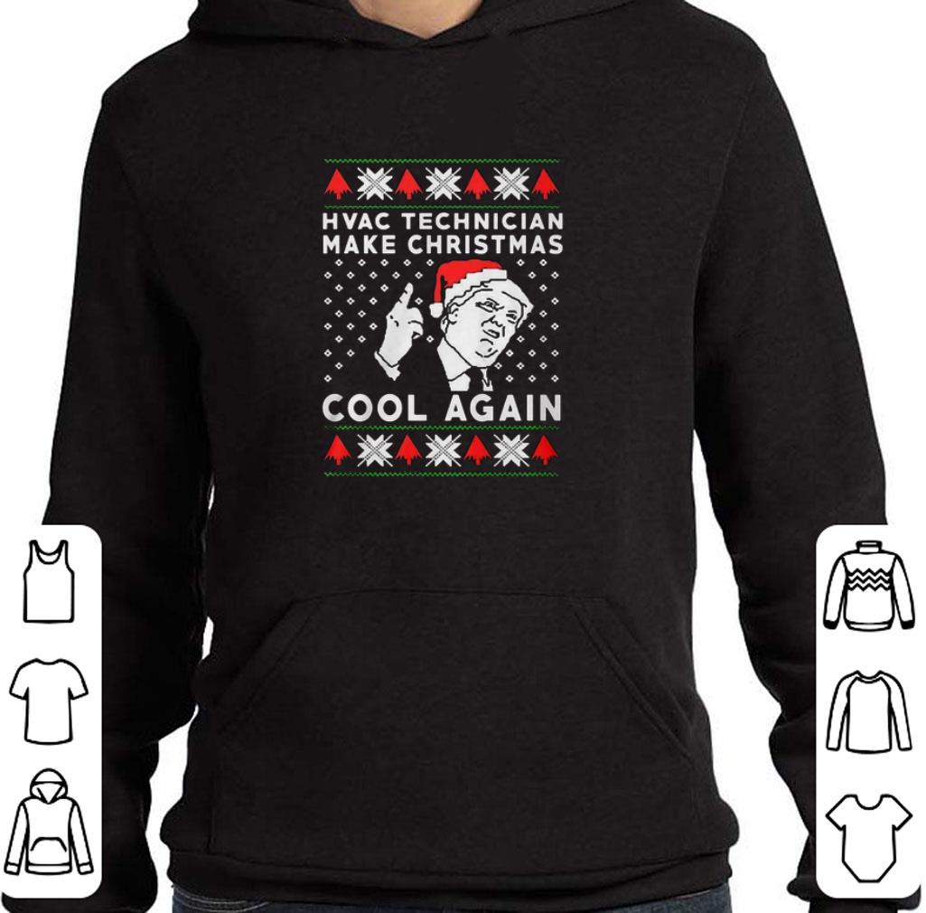 Top Donald Trump hvac technician make Christmas cool again shirt 6 Top Donald Trump hvac technician make Christmas cool again shirt