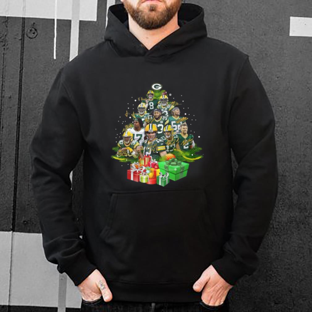 Top Green Bay Packers Players Christmas Tree shirt