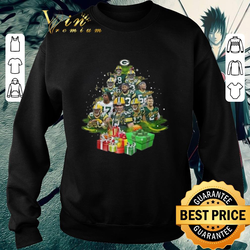 Top Green Bay Packers Players Christmas Trees shirt 6 Top Green Bay Packers Players Christmas Trees shirt