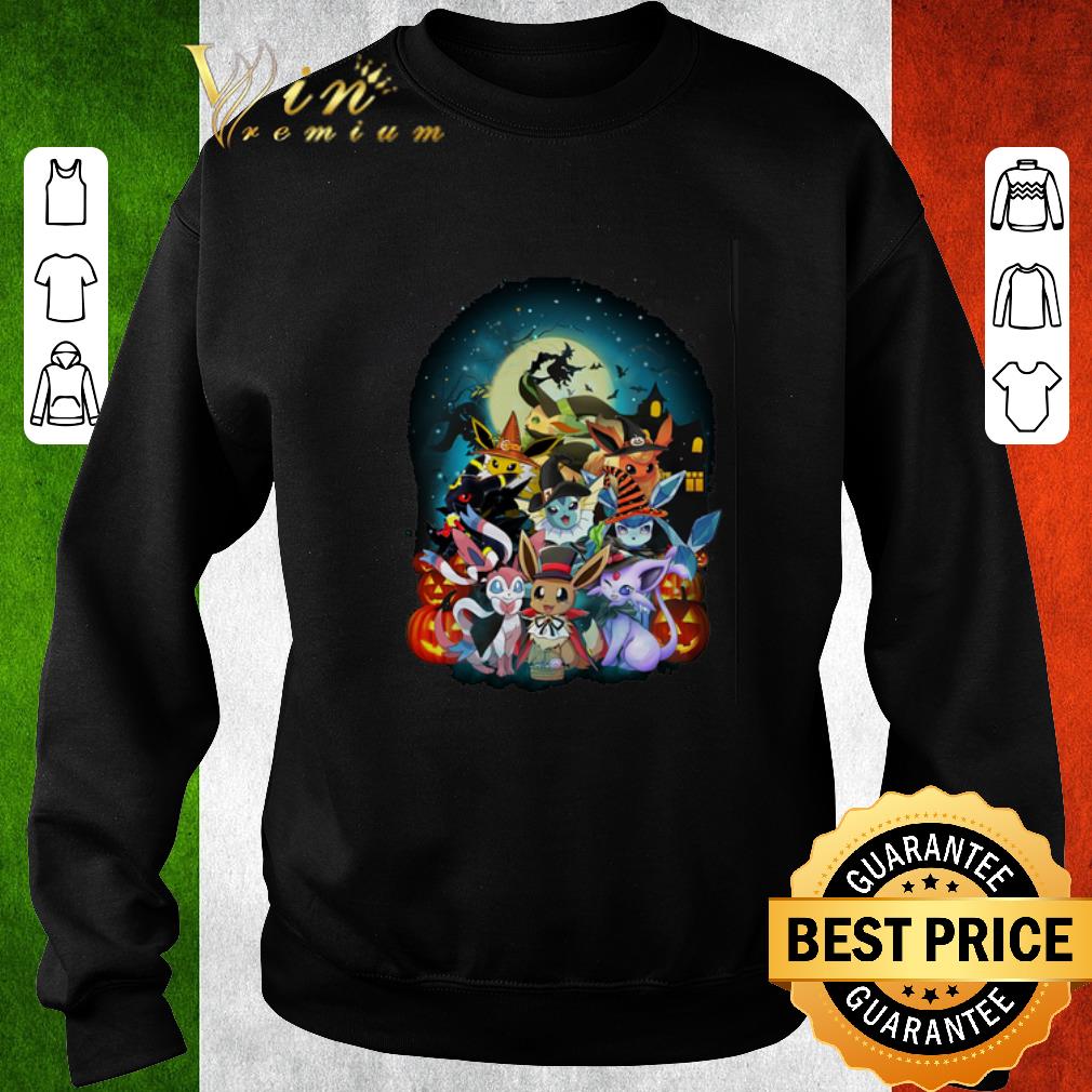 Top Halloween Eevee Evolution Pokemon shirt 2 Top Halloween Eevee Evolution Pokemon shirt