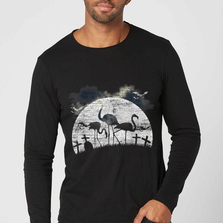 Top Halloween Flamingo shirt