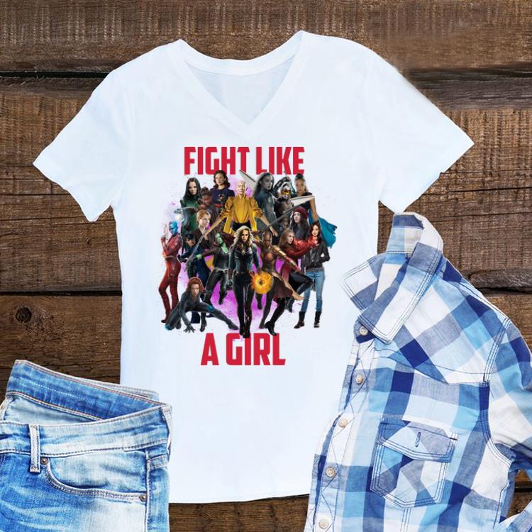 Awesome Fight Like A Girl Marvel shirt