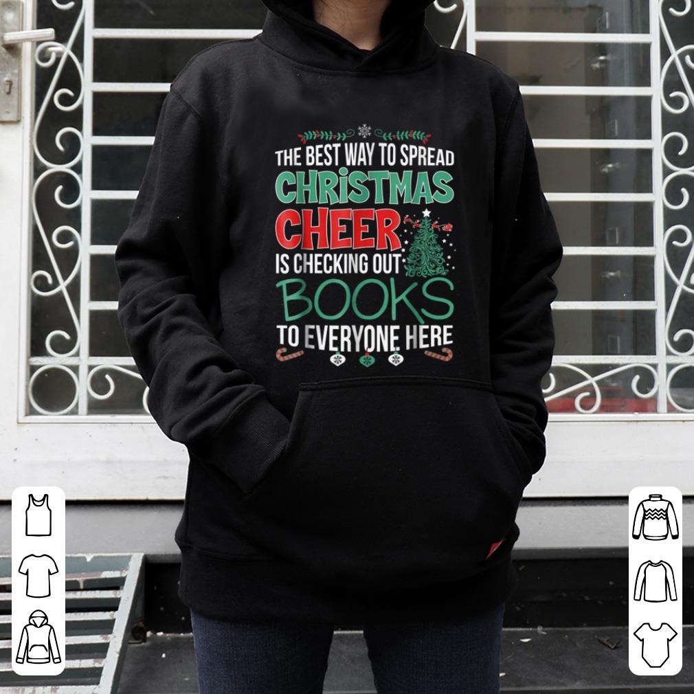 Awesome Holiday Librarian Christmas Cheer shirt