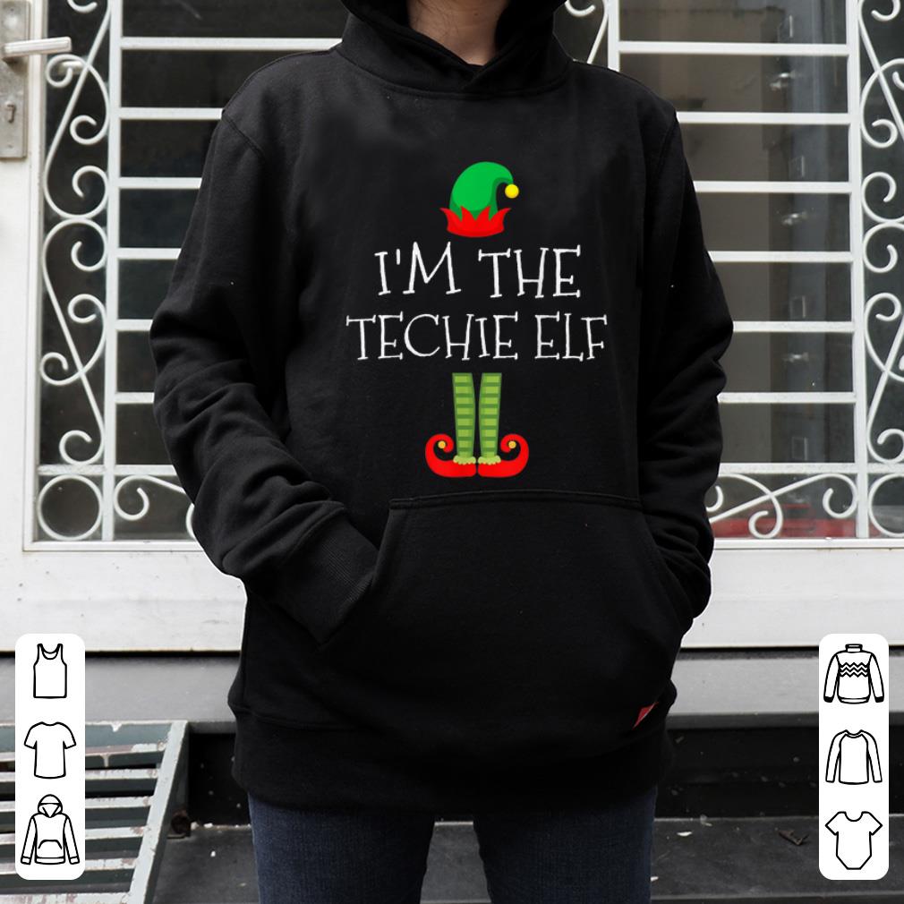 Awesome I'm The Techie Elf Christmas shirt