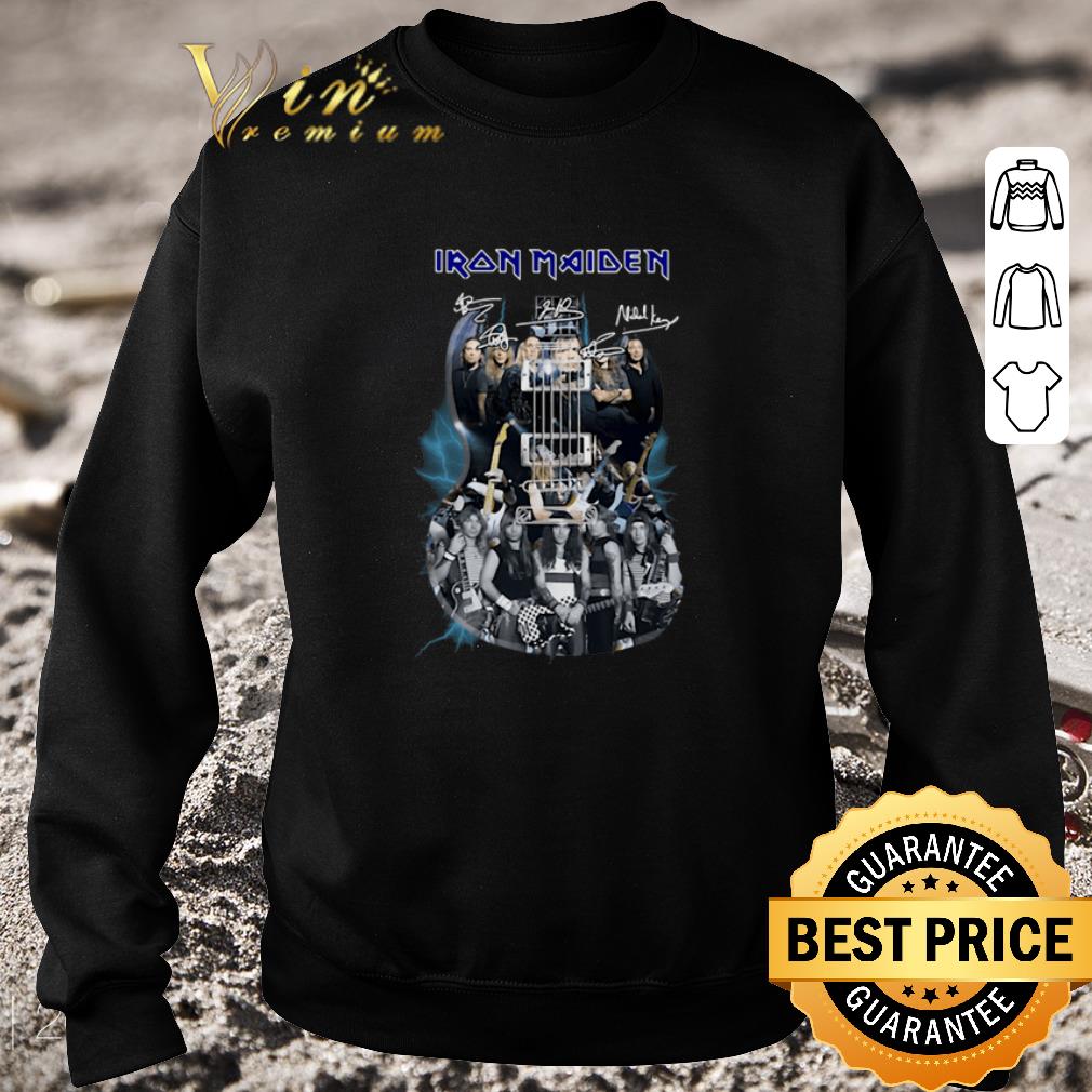 Awesome Iron Maiden Guitarist Signatures shirt