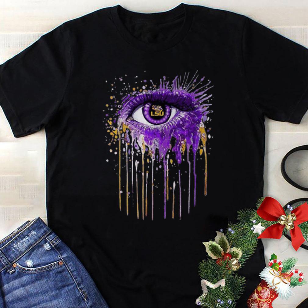 Awesome Lsu Tigers Eyes Purple shirt