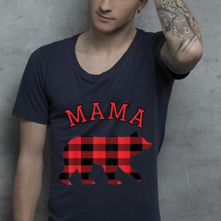 Awesome Mama Bear Matching Family Christmas Pajamas Men Women Gift shirt