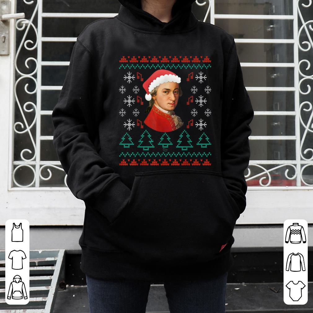 Awesome Mozart Christmas Sweater Style Funny Musician Gift shirt