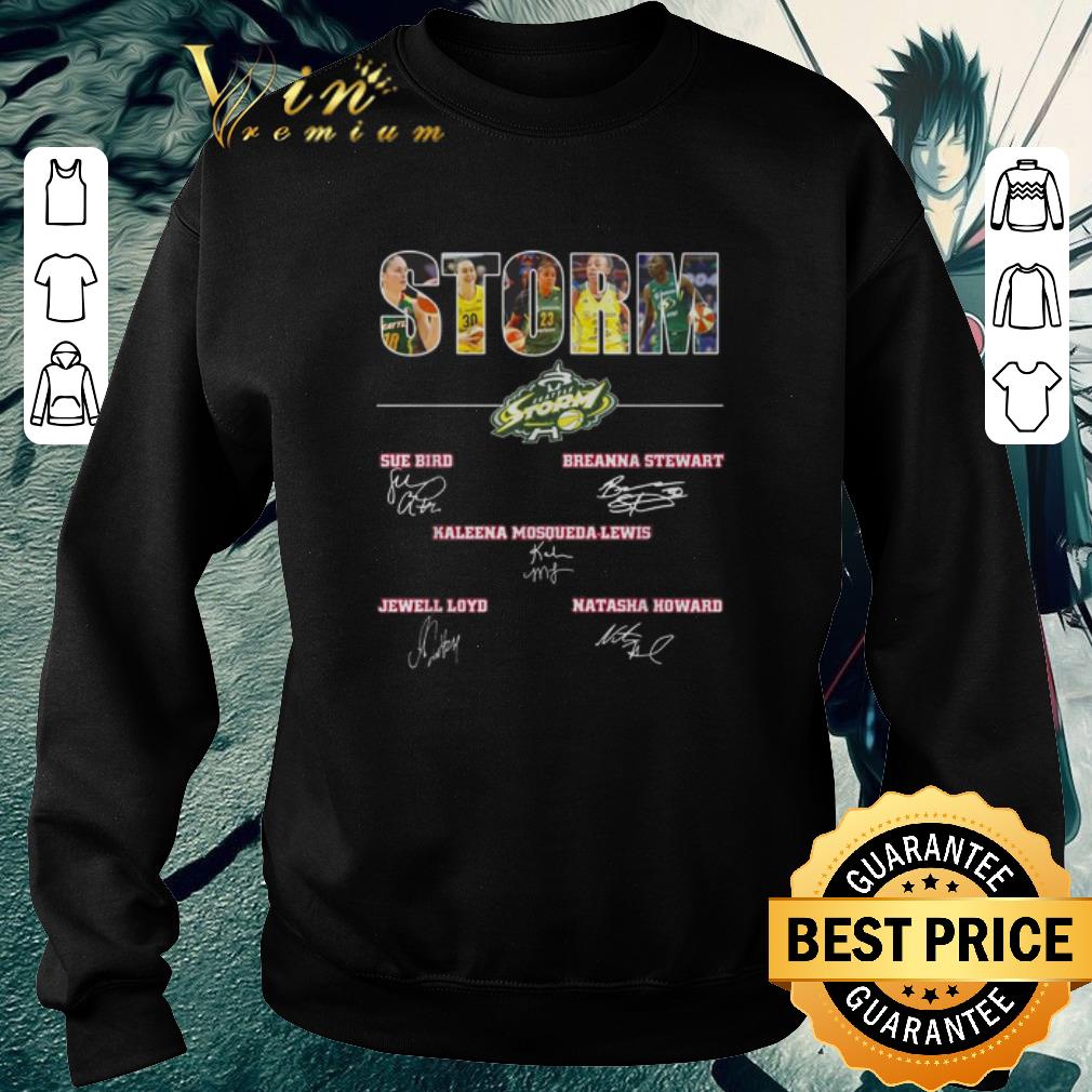 Awesome Seattle Storm team players signatures shirt 6 Awesome Seattle Storm team players signatures shirt