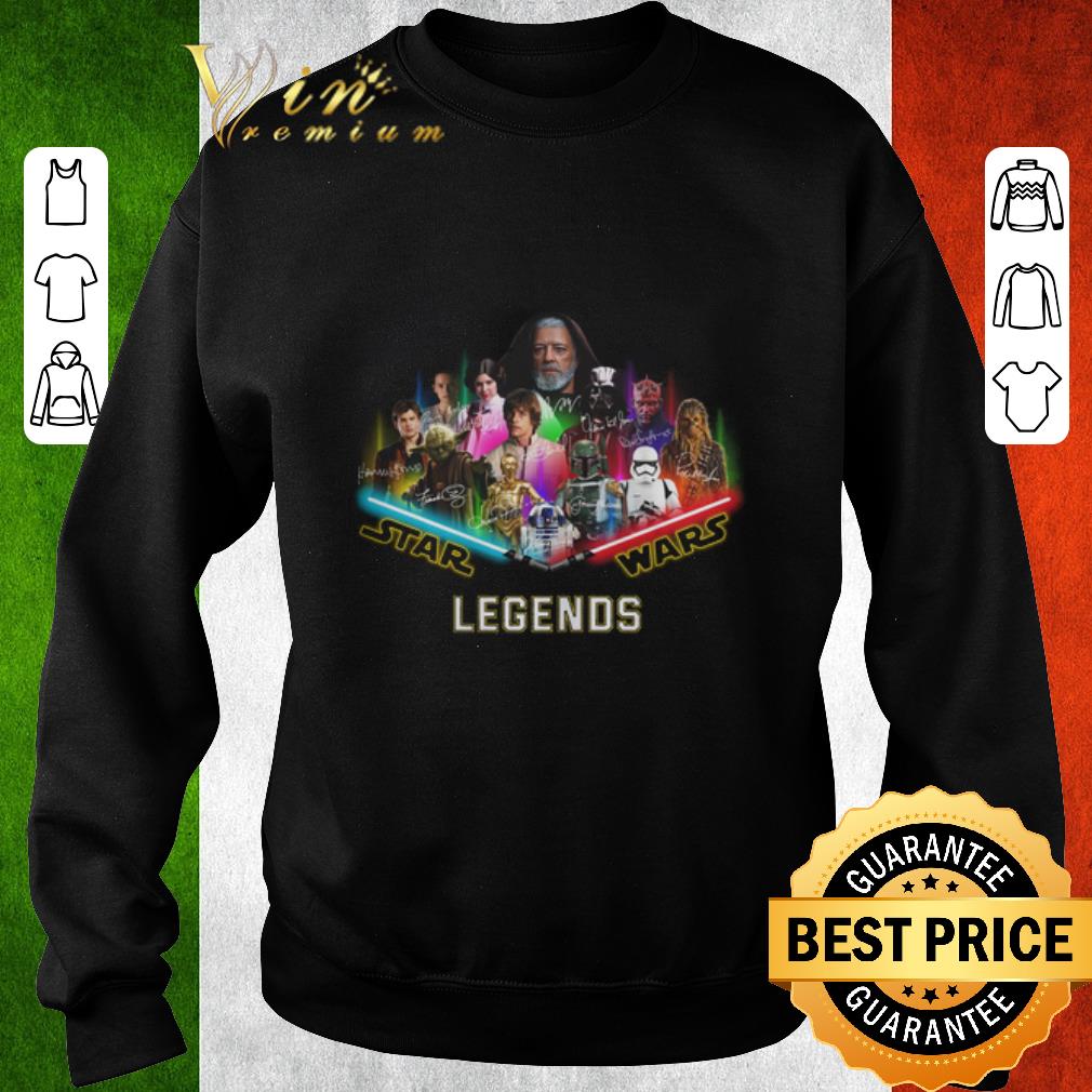 Awesome Star Wars Characters Signatures Legends shirt