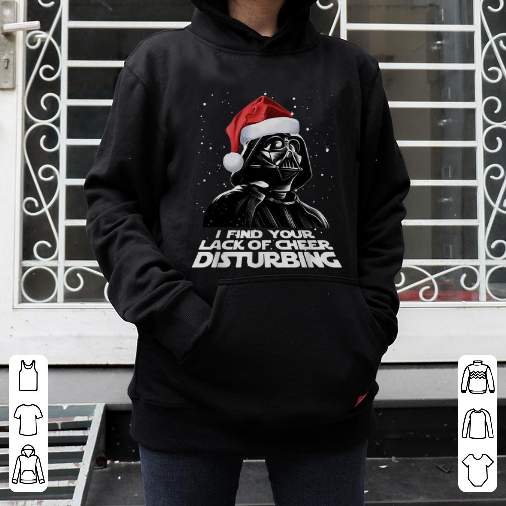 Awesome Star Wars Darth Vader I Find Your Lack Of Cheer Disturbing shirt