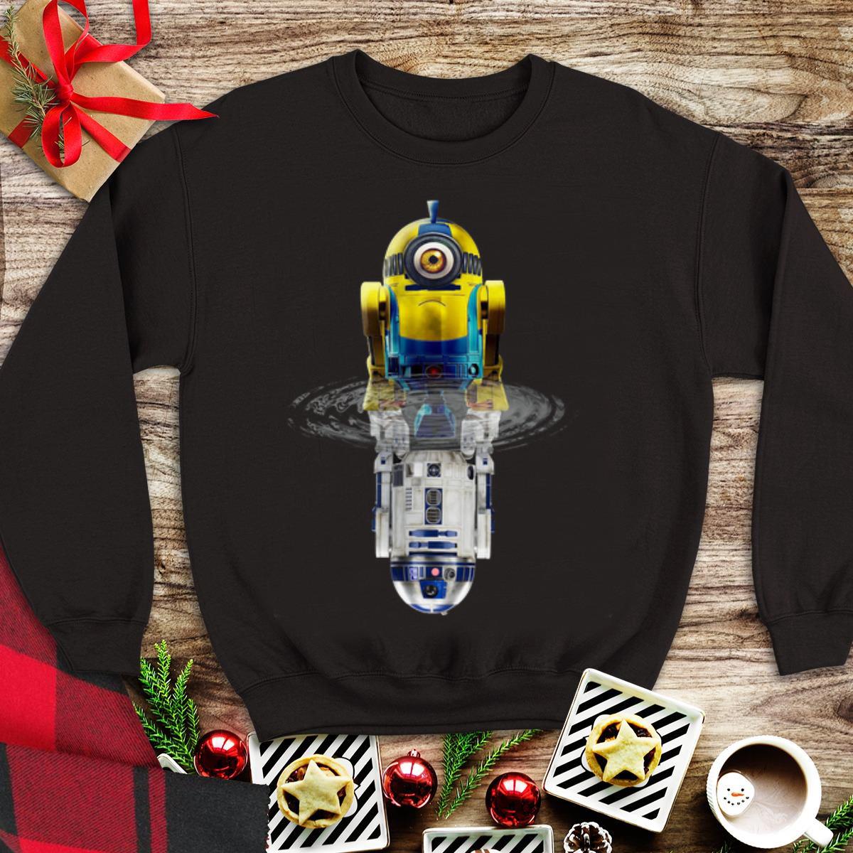 Awesome Star Wars Minions R2-D2 Water Reflection shirt